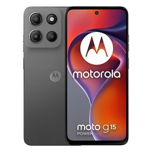 Smartphone 6,72 pouces MOTO G15 POWER 4G LTE Octa Core Gris Gravier (512 Go de stockage, 8 Go de RAM, batterie 5999 mAh) PB6G0009IT Écran LCD FHD - Product Image 2
