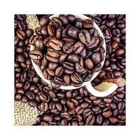 Grano de café crudo Arábica orgánico de alta calidad variedad Robusta procesamiento verde a granel 1 año de vida útil para la venta pequeña cantidad