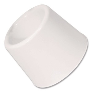 Support de rangement blanc pour brosses spirales et gobelets en plastique - Product Image 2
