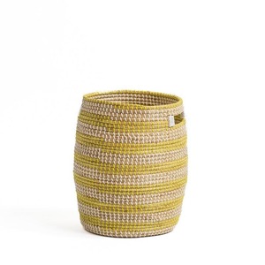 Seagrass Weave <b>Round</b> Stripe <b>Basket</b> Handmade Storage <b>Basket</b> Wholesale eco-friendly Made in Viet Nam - Product Image 5