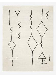 Tapis de salon tressé à la main brodé 100% coton vente tressé à la main de qualité supérieure - Product Image 2