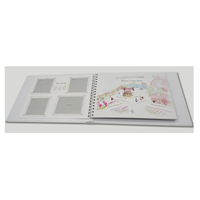 Livre de souvenirs pour enfants à faire soi-même, impression par tampon d'encre, reliure parfaite, couverture rigide, papier fantaisie, livre de souvenirs 5 ans, impression offset 4 couleurs, usage professionnel