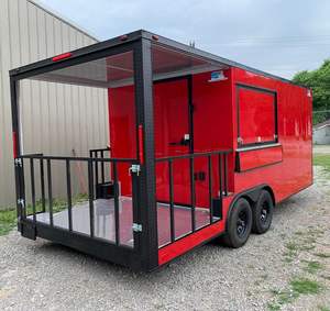 Carro De Comida Movil Luxury <b>Commercial</b> Fully Equipped Mobile <b>Ice</b> <b>Cream</b> Food Truck Trailer for Europe Sale - Product Image 1