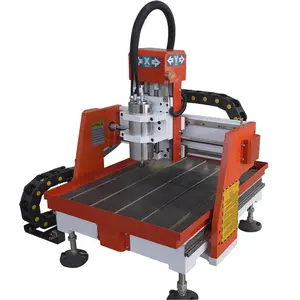 25% Discount! China supply hot sale cnc router 4040 small 4 axis cnc milling machine for woodworking