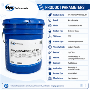 Lubrificanti NYE 868 Grasso a Bassa Volatilità Resistente agli Agenti Chimici per Lubrificazione di Precisione, <span class=keywords><strong>Lubrificante</strong></span> Sintetico in <span class=keywords><strong>Gel</strong></span> PFPE - Product Image 3