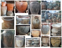 [Jason] Vente en gros de pots en céramique GRC anciens utilisés pour décorer le jardin, devenant des pots de style aristocratique - Atlantic Planter