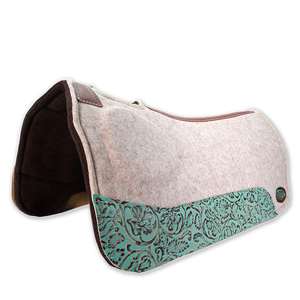 SHEMAX 2024 EQUESTRIAN SS'22 Jersey acolchado Circular Velvet Satin Saddle Pad ALTA CALIDAD DISEÑO DE ACOLCHADO PERSONALIZADO TODOS LOS COLORES - Product Image 4