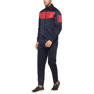 Survêtement de sport décontracté en coton léger, personnalisé, pour l'hiver, avec fermeture éclair et col montant, effet délavé à l'acide, pour la course et l'entraînement, vente en gros - Product Image 4