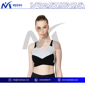 Sujetador deportivo de alta calidad para mujer, secado rápido, alto para soporte de impacto, sujetador acolchado para entrenamiento de gimnasio para Fitness, correr, ropa deportiva diaria - Product Image 3