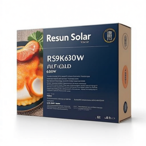 แผงโซลาร์เซลล์เรซัน โซลาร์ RS9K630M 600W แบบฮาล์ฟเซลล์ HJT BIPV โมโนคริสตัลไลน์ - Product Image 2