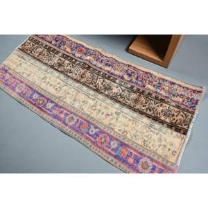 พรม8x6ft เบจตุรกีแบบวินเทจ2ผืนพรมปูพื้นขนาดใหญ่สไตล์คลาสสิกสไตล์แอบสแตรกต์ทรงสี่เหลี่ยมผืนผ้าวัสดุขนสัตว์พรมยางแบบหนุนในห้อง - Product Image 4