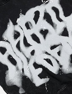 เสื้อสวมหัวมีฮู้ดสำหรับผู้ชายผ้าซักได้ปรับแต่งได้พร้อมแผ่นปักและทรงโอเวอร์ไซส์ - Product Image 4