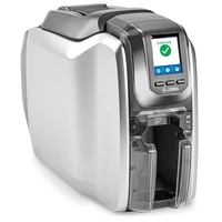 Impresora de Tarjetas Inteligentes de PVC de Doble Cara Zebra ZC300, Impresión Automática Multicolor, Tarjeta Estándar CR80, Interfaz USB, 300 DPI, en Stock