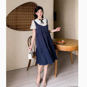 Robe de maternité de haute qualité, anti-rétrécissement, tissu doux et confortable absorbant la sueur, bonne absorption du Vietnam V1099 - Product Image 3