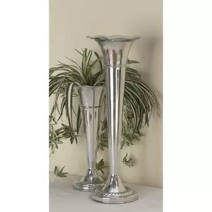 Vase de sol vintage pour mariage, design côtier personnalisé, pot à fleurs en fer, urne, vase à fleurs, fait à la main par Zahid Exports - Product Image 2