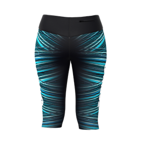 Medias hasta la rodilla con estampado digital geométrico para mujer, elásticas, de nailon, finas, transparentes, XL, largas - Product Image 4