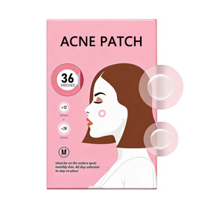 新品のトップマイクロニードルニキビパッチ、低刺激性、非刺激性、ニキビ対策パッチ - Product Image 1