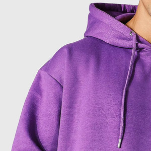 Top Trending New Fashion 380G Cotton Heavyweight Color sólido Oversized Drop Shoulder Hoodie para hombres - Product Image 2