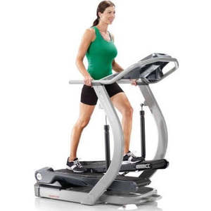 Bowflex tc20 treadclimber tái sản xuất điện nhà Máy chạy bộ hướng dẫn sử dụng có thể gập lại gỗ thiết kế không dây trái tim Led Cơ khí - Product Image 1