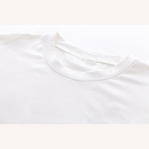 Wholesale White <b>T</b>-shirts Custom logo Sleeve <b>Cat</b> Style Plain <b>T</b>-shirts 100%cotton Sublimation Blank <b>T</b>-shirt - Product Image 5
