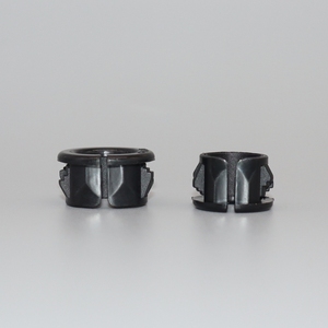19mm naylon Push-In yuvarlak plastik delik tak kuşgözü Grommet stres giderici burç enjeksiyon kalıplama ve kesme hizmetleri - Product Image 2