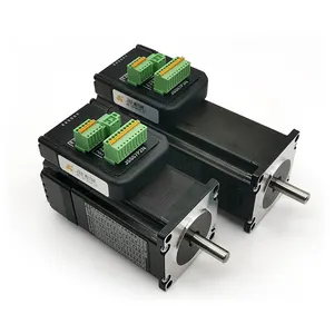 Servomotores híbridos Nema23 2Nm 3Nm motor paso a paso de bucle cerrado integrado motor paso a paso híbrido con controlador integrado