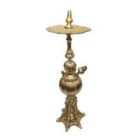 Meilleures ventes Chicha égyptienne de luxe artisanale en laiton avec technique de laque, type mini droit, qualité supérieure, design antique Farida