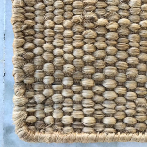 Alfombra de yute tejida de lujo ecológica directa del fabricante 100% hilo de cáñamo sin teñir hecho a mano Reversible moderno lavable para la vida en el hogar - Product Image 1