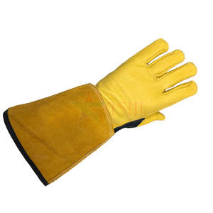Guantes de Soldadura de Cuero Vacuno para Protección de Manos, Antideslizantes, para Uso en Exteriores, Alta Calidad, Venta al por Mayor - Product Image 5