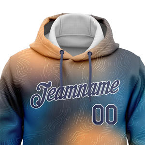 Sweats à capuche avec impression par sublimation du nom de l'équipe pour adultes sweat-shirt personnalisé à capuche coupe-vent doux et chaud 2025 - Product Image 6