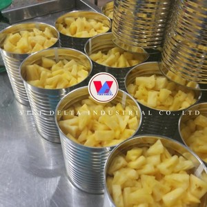 Rebanadas de piña enlatada OEM en jarabe ligero Fruta cultivada en fábrica de Vietnam/Sra. Laura - Product Image 6