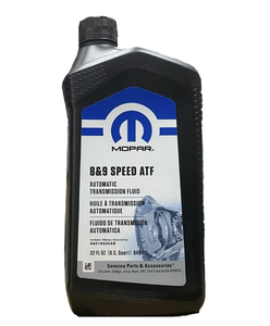 Lubricante Automotriz MOPAR Antidesgaste ATF 8&9, Paquete de 6 Botellas de 1 Cuarto de Galón, 68218925AB - Product Image 1