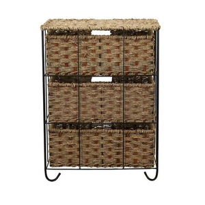 SEAPEARLS SM06 Unidad de almacenamiento de múltiples cajones vietnamita de alta calidad Ecológico Durable Ligero Rústico Hecho a mano Look Rack - Product Image 3
