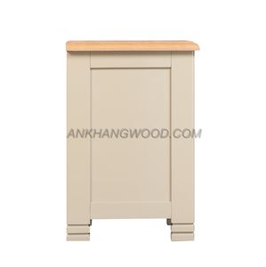 Ensemble de chambre à coucher design moderne avec 3 tiroirs Table de chevet Legacy Service OEM Mobilier de maison en bois Fournisseur vietnamien à bas prix - Product Image 4