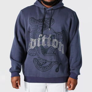 Sweat à capuche avec strass Sweat à capuche à paillettes personnalisé avec pierres scintillantes pour hommes et femmes, mode Streetwear à la mode - Product Image 1