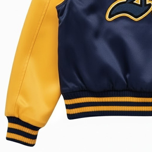 Chaquetas Varsity de Invierno para Hombre, Modernas, con Bordado Chenille, Satén, Transpirables, de Alta Calidad, Estilo Urbano - Product Image 5