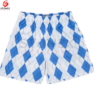 Custom Design Double <b>Layer</b> Mesh Shorts Summer Casual Solid Pattern Fully Sublimation Blank Fit Elastic Waist Closure Plain Dyed - Product Image 2
