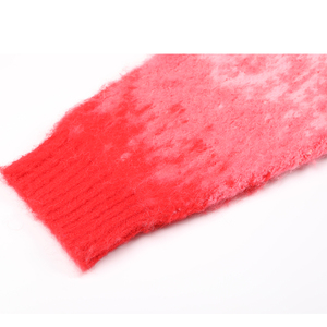 Pull-over tricoté en laine mélangée pour hommes, coupe ajustée, doux et chaud, hiver, pull-over décontracté à manches longues et col rond. - Product Image 6