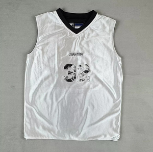Maillot de basket-ball rétro personnalisé pour hommes, chemise de sport en maille respirante de haute qualité, design sublimé - Product Image 3