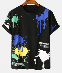 Vente en gros 2025 – Nouveau T-shirt en molleton pour homme, sur mesure, OEM, séchage rapide, respirant, confortable, anti-plis, écologique, 100 % coton - Product Image 2