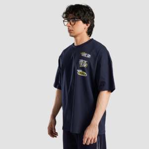 Camiseta Azul Marino Elegante de Only Motive, 100% Algodón Orgánico, Fibra Tri-Mix, Etiqueta Personalizada, Diseño Sólido Comprimido - Product Image 5