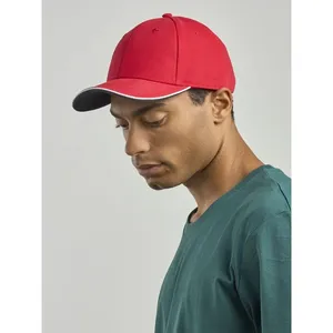Custom Merchandising Pilot Piping Sandwich Cap Promotional <b>Hats</b> & Caps - Product Image 1