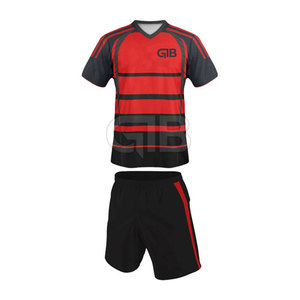 Ensembles d'uniformes de rugby de haute qualité Nouveau design à séchage rapide et respirant en gros Uniforme de rugby à séchage rapide - Product Image 1