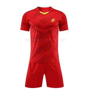 Conjunto de uniforme de fútbol de color personalizado de alta calidad para adultos Ropa deportiva hecha en fábrica - Product Image 3
