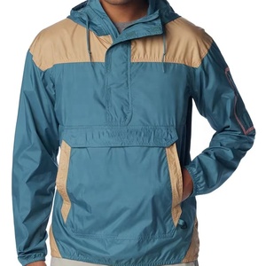 Custom Designed <b>Light</b>-Weight Polyester Windbreaker <b>Jacket</b> <b>for</b> <b>Men</b> Plus Size Zipper Breathable Windproof <b>for</b> Outdoor <b>Summer</b> - Product Image 1