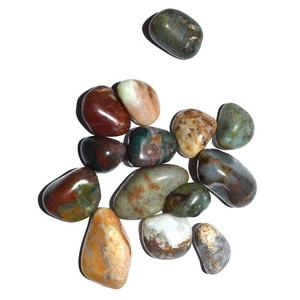 Wholesale Price Natural Fancy Jasper <b>Pebble</b> Stone Customized <b>Polished</b> Bulk Gemstone for Feng Shui Home Decoration - Product Image 1