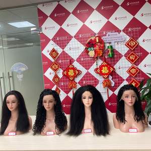 Perruque Lace Front wig brésilienne 13x6, cheveux vierges, densité 180, perruque Lace Front Wig lisse HD pour cheveux noirs, Transparent, DHL VIP, vente en gros - Product Image 1