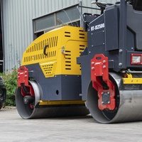 Compacteur de sol à tambour unique de haute qualité, 1 tonne, 2 tonnes, 3 tonnes, 4 tonnes, avec moteur diesel, pour route, en vente