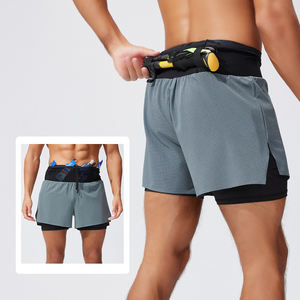Pantalones Cortos Deportivos Personalizados al Por Mayor, Precio de Fábrica OEM, Calidad de Exportación, Secado Rápido, Transpirables, Ropa Deportiva para Hombre - Product Image 1