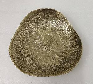 Luxury Mini Food Serving <b>Plate</b> for Home Hotel Restaurant Dinnerware Tabletop Gold Color High Quality Brass Serving <b>Bowl</b> & Dishes - Product Image 3